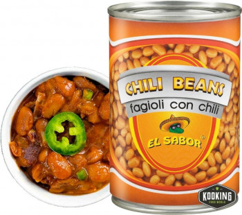 CHILLI BEANS MEXICAN STYLE \"FRIJOLES\" (410gr)